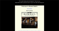 Desktop Screenshot of bonnieruths.com