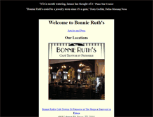 Tablet Screenshot of bonnieruths.com
